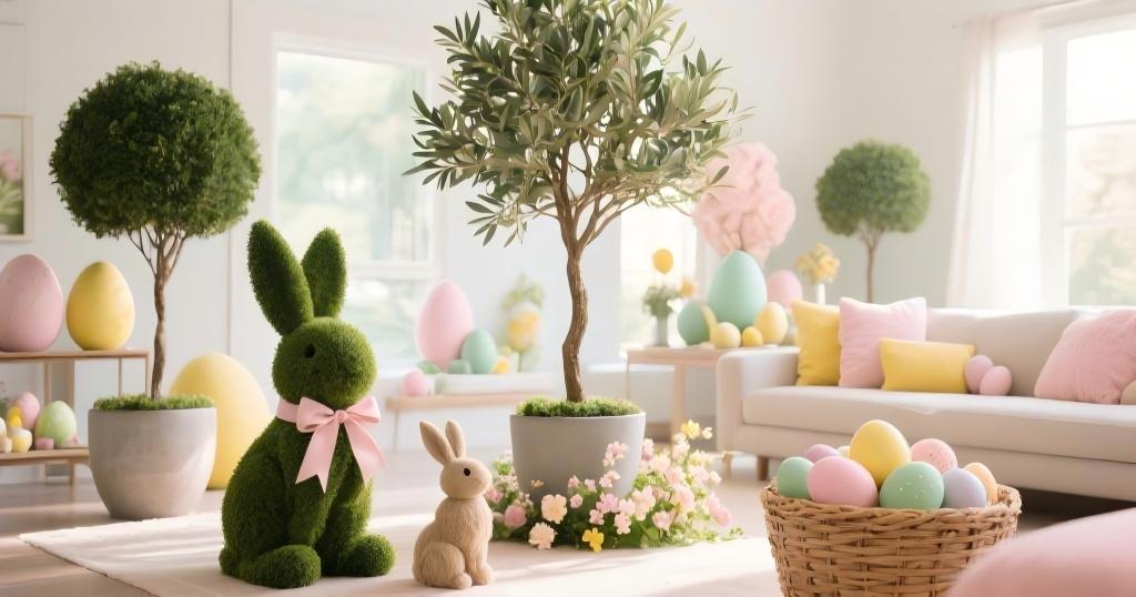 šø Easter Tree Ideas by VeriNatural: Effortless Spring Decor with Artificial Greenery
