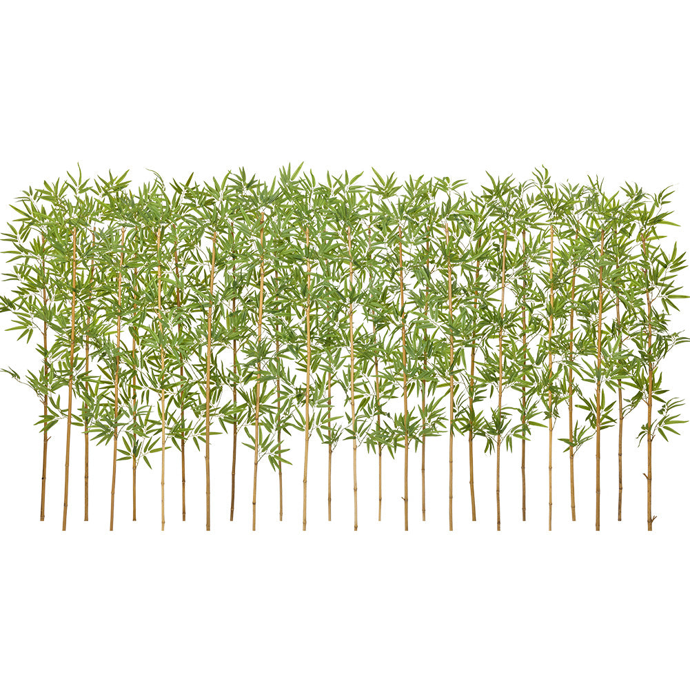 VeriNatural 6FT Artificial Bamboo Tree, 24-Stem Faux Bamboo Plant with Natural Stalks, UV Resistant, Lifelike Indoor & Outdoor Greenery (VN144)
