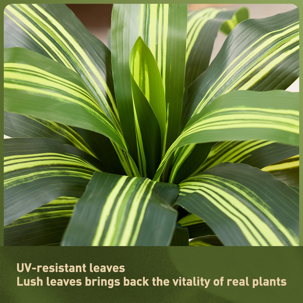 VeriNatural 4/5/6FT Artificial Dracaena Tree UV Resistant for Indoor & Outdoor (VN123)