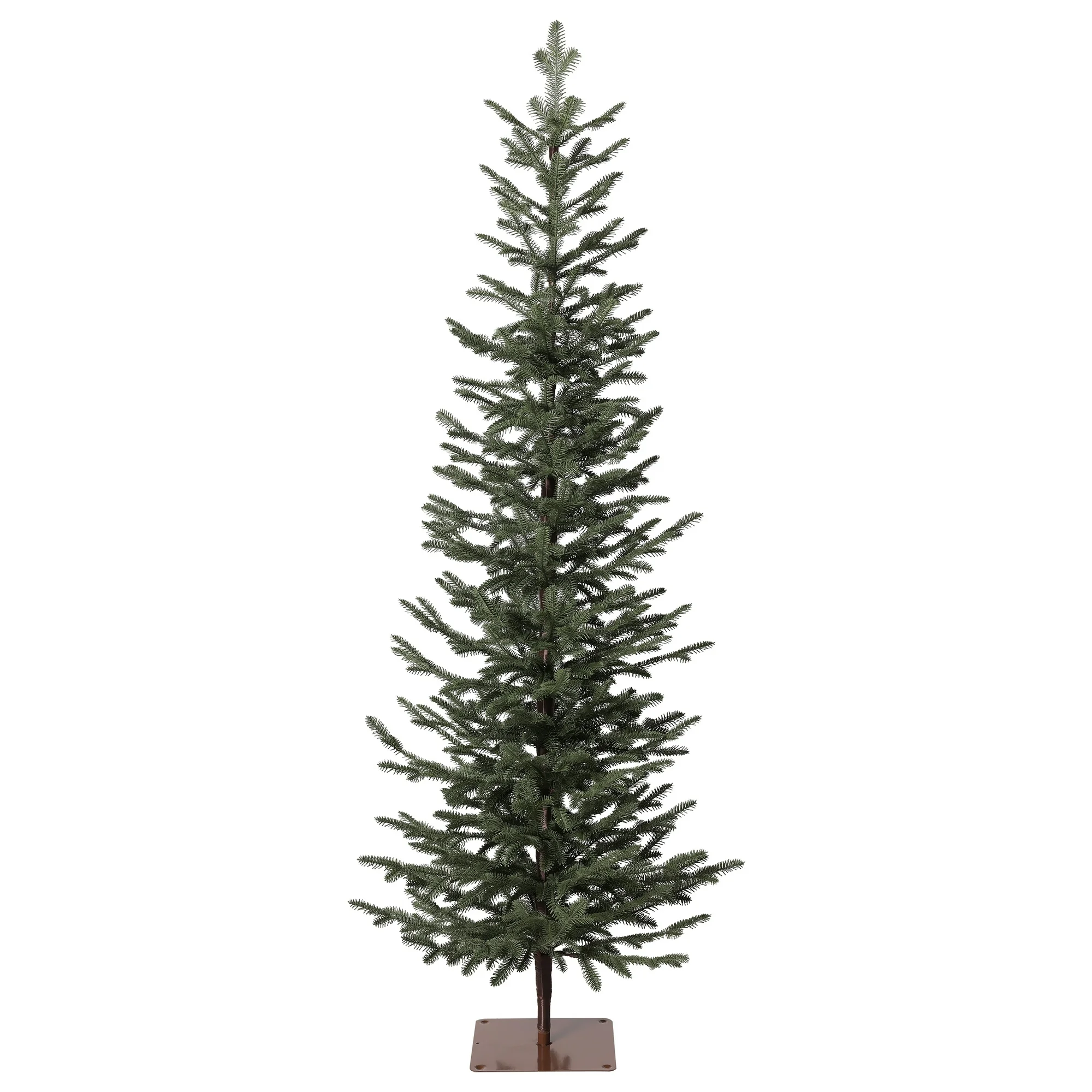 VeriNatural 6FT Artificial Christmas Tree Full PE Branches Real Pine Look Easy Setup Indoor Holiday Decor Stable Safe Classic Green