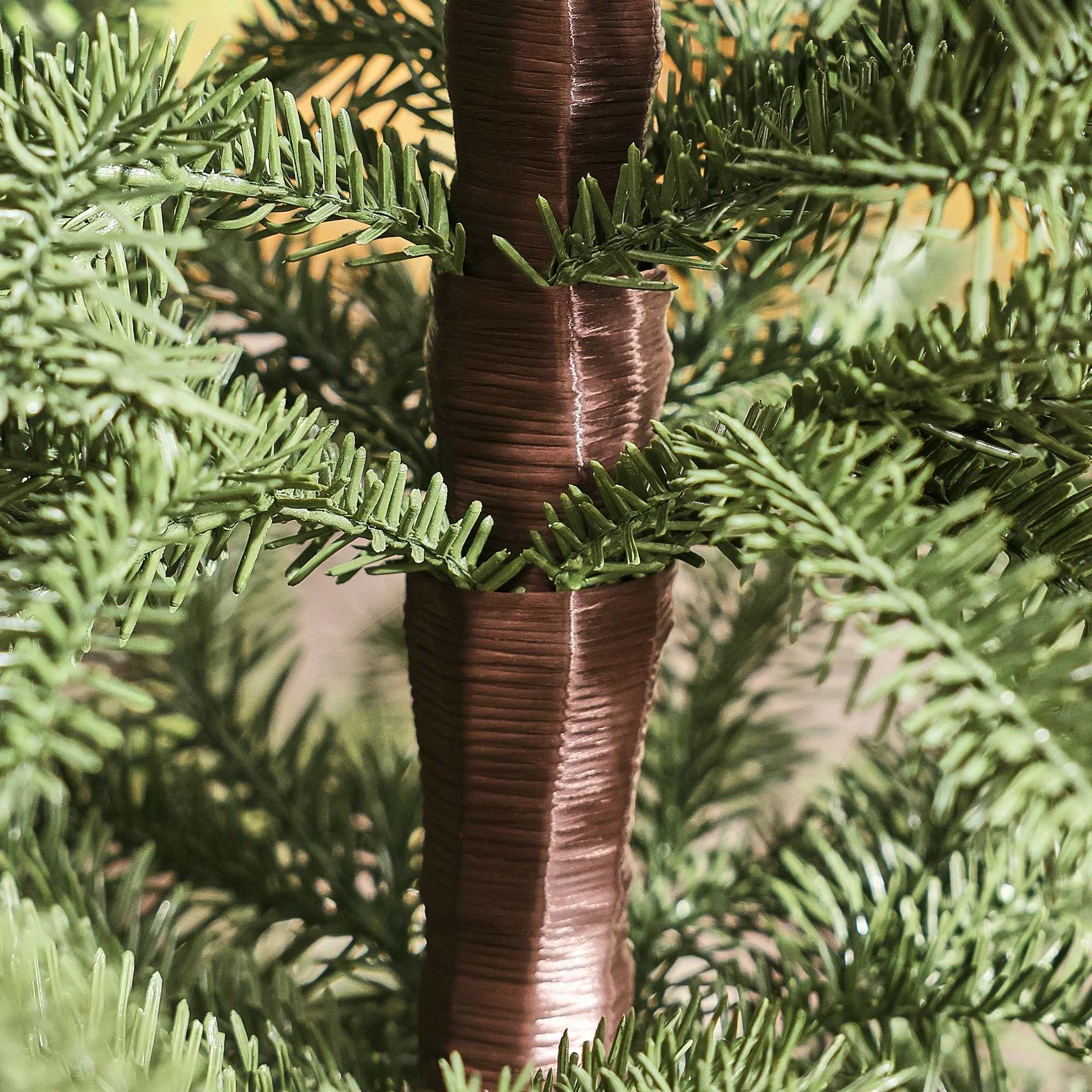 VeriNatural 6FT Artificial Christmas Tree Full PE Branches Real Pine Look Easy Setup Indoor Holiday Decor Stable Safe Classic Green