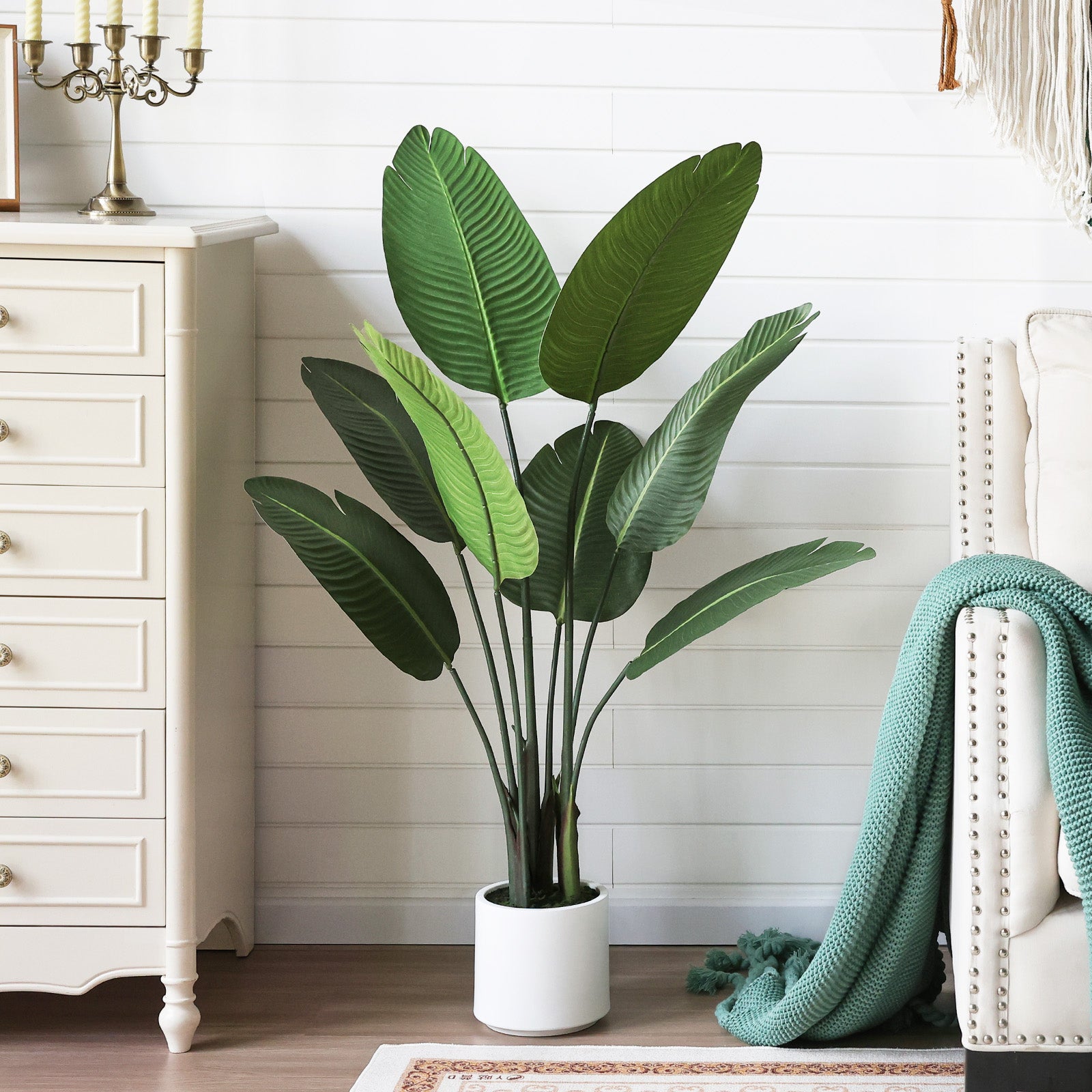 VeriNatural 4FT Artificial Palm Tree for Indoor Decor – Realistic Faux Palm, No Maintenance