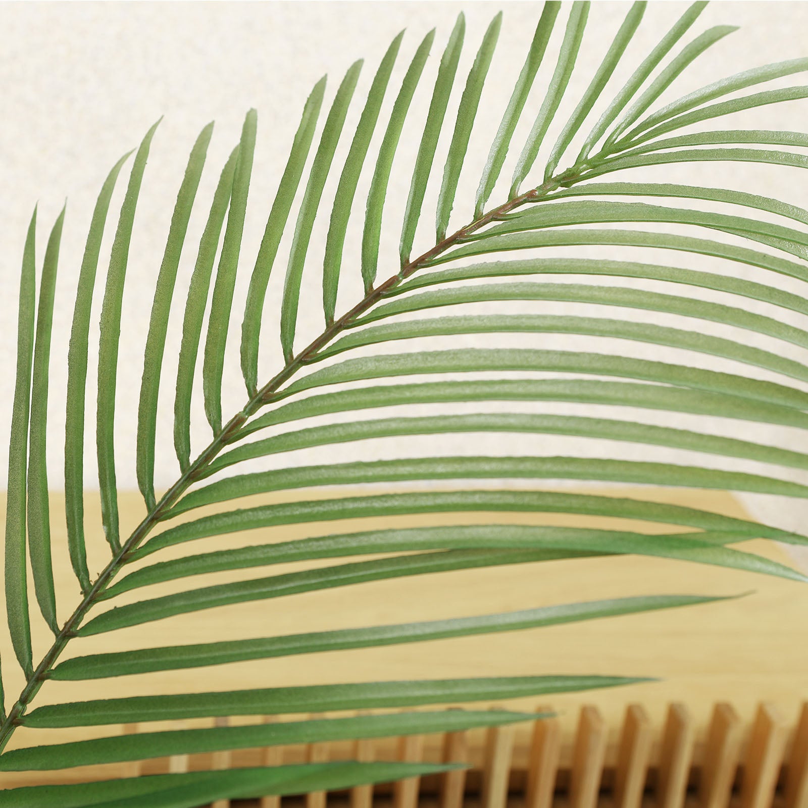 VeriNatural 5/6/7FT Artificial Palm Tree with White Planter for Indoor