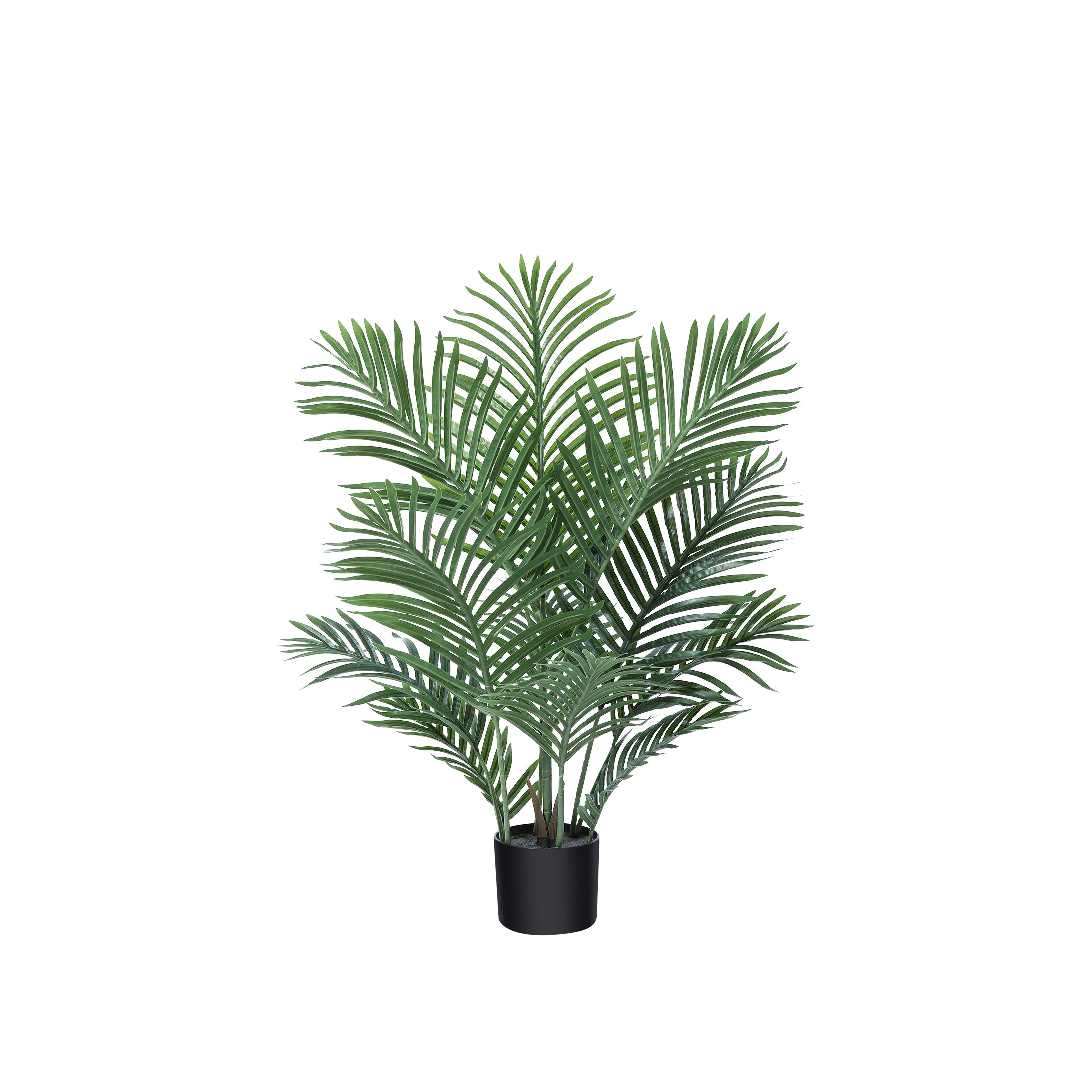 VeriNatural 3FT Artificial Palm Tree – Faux Greenery for Indoor & Outdoor Home Decor (Basic Pot Included, Woven Basket Not Included)
