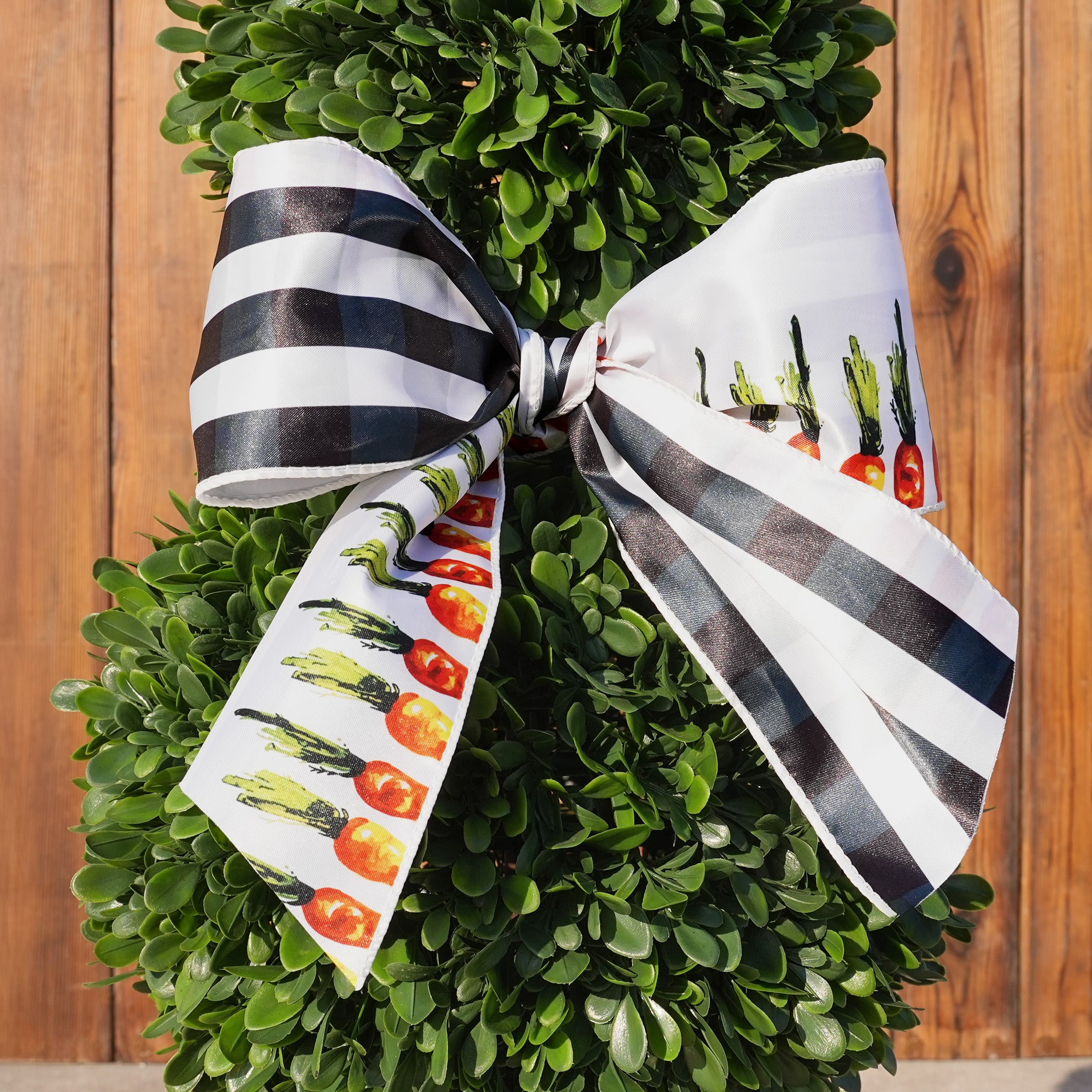 VeriNatural 2 Pack 36-inch Artificial Boxwood Easter Bunny Topiary in Weighted Black Pot, UV-Resistant Faux Plant for Indoor Outdoor Spring Decor