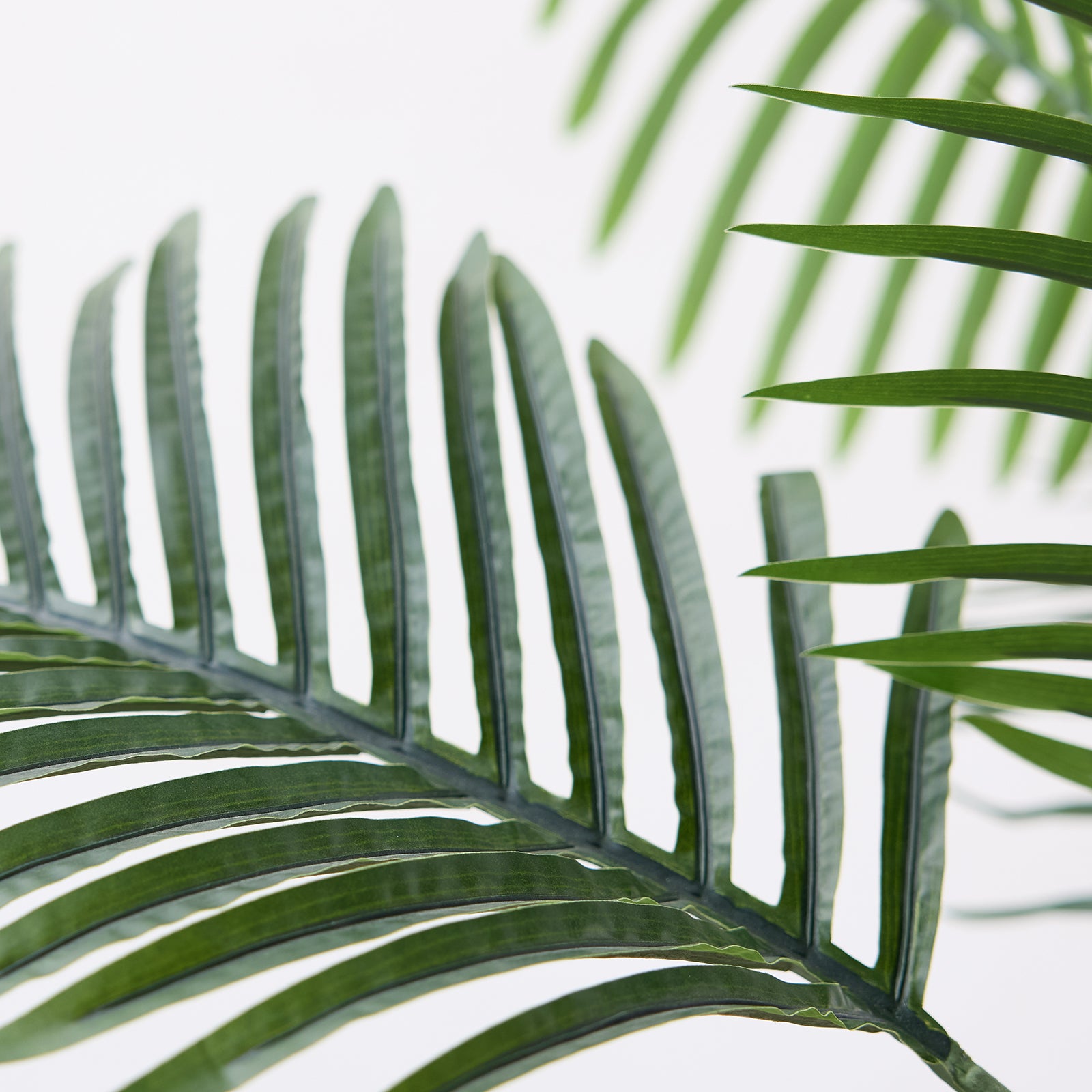 VeriNatural 5/6FT Artificial Palm Tree UV Resistant with Black/White Taper Planter for Indoor & Outdoor（VN130）